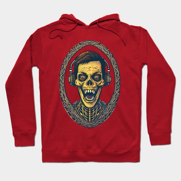 Grateful but also dead music fan Hoodie by Midcenturydave